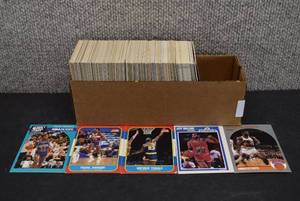 lot 4187 image: Box of Assorted Basketball Cards  Various Years and Sets