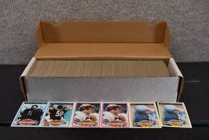 lot 4197 image: Complete Set of 1980 Topps Football Cards