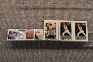 lot 4209 image: Lot of Mini Baseball Cards  Various Years and Sets