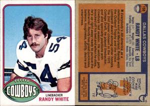 lot 6228 image: 1976 Topps Football  #178 Randy White RC