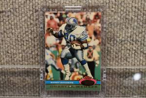lot 1625 image: 1991 Topps Stadium Club  Football  Charter Member  Barry Sanders