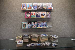 lot 7024 image: Approximately 900  Major League Baseball Cards  Various Years and Sets
