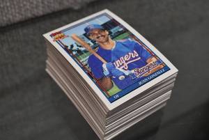 lot 9831 image: Lot of 1991 Topps Baseball Cards