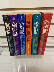 lot 6134 image: Set of 6 Zecharia Sitchin Paper Back Books