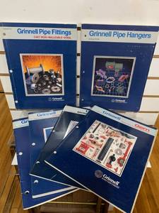 lot 6141 image: Lot of 6 Grinnell Pep Fittings,  Hangers, Power-Strut, and More Catalogs