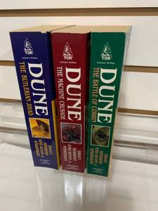 lot 6148 image: Lot of 3 Paperback Dune Books  Brian Herbert and Kevin J. Anderson