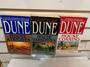 lot 6150 image: Lot of 3 Paperback Dune Books  Brian Herbert and Kevin J. Anderson
