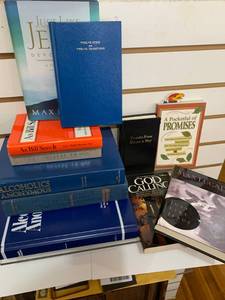 lot 6163 image: Large Lot of Alcoholics Anonymous and Inspirational Books