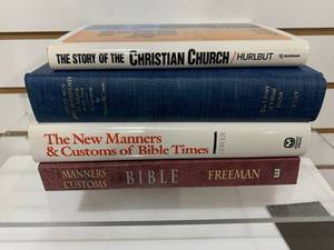 lot 6167 image: Lot of 4 Christian History Books