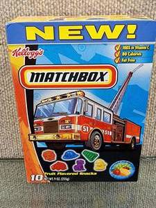 lot 3072 image: Unopened Box of 2008 Kelloggs Matchbox Fruit Flavored Snacks