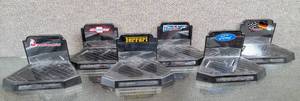 lot 3074 image: Lot of 6 Matchbox 1992 Motorshow Collection Plastic Stands