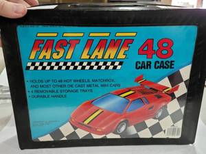 lot 3108 image: Tara Toy Corp. 48 Diecast Car Carry Case  Case Filled With Empty Assorted Matchbox Car Boxes