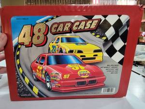 lot 3109 image: Tara Toy Corp. 48 Diecast Car Carry Case  Case Filled With Empty Assorted Matchbox Car Boxes