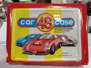 lot 3110 image: Tara Toy Corp. 48 Diecast Car Carry Case  Case Filled With Empty Assorted Matchbox Car Boxes