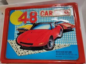 lot 3133 image: Tara Toy Corp. 48 Diecast Car Carry Case  Includes 2 Vectis USA Collection Auction Catalogues
