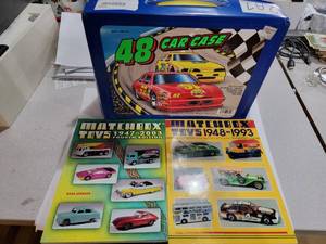 lot 3140 image: Tara Toy Corp. 48 Diecast Car Carry Case  Includes Matchbox Toys 1947 to 2003 (Fourth Edition) & Matchbox Toys 1948 to 1993