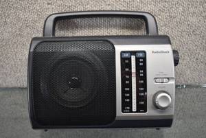 lot 1055 image: 12-826 Portable Radio  RadioShack  9.5 x 7.75 x 3