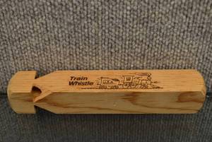 lot 1068 image: Wood Train Whistle  Durango Silverton Narrow Gauge Railroad  8