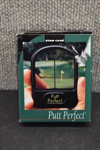lot 2031 image: Putt Perfect Golf Gauge  Star Case