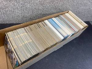 lot 1638 image: Box of Baseball Cards  Assorted Years and Sets