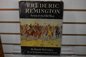 lot 5027 image: Vintage Frederic Remington Western Art Book  Harold McCracken  1947