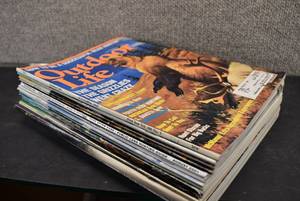 lot 2103 image: Lot of 21 Outdoor Life and Fur-Fish-Game Magazines  1990s, 2000s