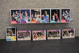 lot 1649 image: Lot of 1981 Topps NBA Basketball Cards