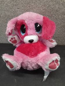 lot 5016 image: Pink Plush Pop-Out Puppy  Fur Berries  5 Closed