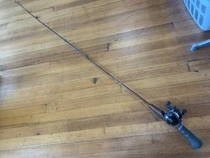 lot 2 image: Browning Boron Model 2903 Rod With Abu Garcia Ambassadeur Royal High Speed Reel  Browning, ABU   LOCAL PICKUP ONLY 
