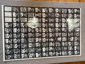 lot 1634 image: Uncut Baseball Card Sheet  Conlon Collection - Classic Major League Baseball Stars  2 of 3  40 x 26
