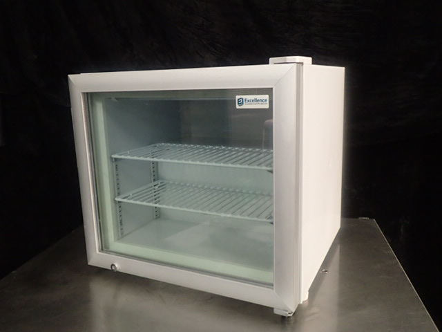 Excellence CTF-2 White Countertop Display Freezer with Swing Door - 1 ...