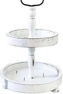 lot 20019 image: PAPER PALLET 2 TIER COFFEE STAND