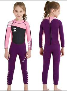lot 20052 image: Dive & Sail Wetsuit Kids Sz L Pink & Purple Water Sports Diving