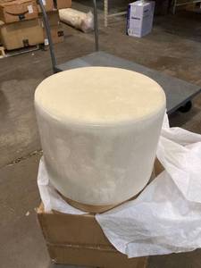 lot 20154 image: SOFT PUFF FOOTSTOOLEND TABLE