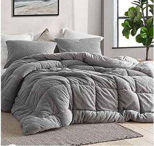 lot 20215 image: Oh Sweetie Bare - Coma Inducer Oversized Comforter - Alloy (Shams Not Included) Retail$123.49