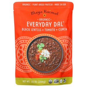 lot 60003 image: ORGANIC BLACK LENTILS  TOMATO  CUMIN EVERYDAY DAL, BLACK LENTILS  TOMATO  CUMIN