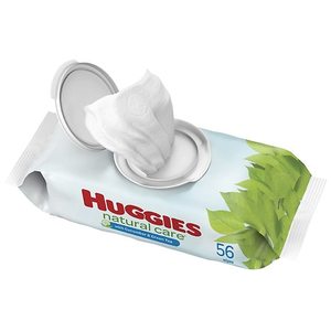 lot 60026 image: Huggies Natural Care Refreshing Baby Wipes, 1 Flip-Top Pack (56 Wipes Total)