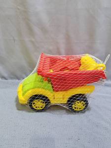 lot 60055 image: DUMP TRUCK WITH SAND TOYS