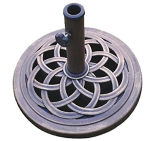 lot 20247 image: DECORATIVE OUTDOOR UMBRELLA STAND