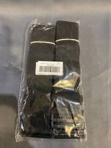 lot 39010 image: 10 PCS BLACK CINCHE STRAPS