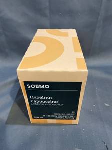 lot 39032 image: Solimo Cappuccino Single Serve Cups, Hazelnut, 24ct