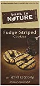 lot 39113 image: BACK TO NATURE, FUDGE STRIPED COOKIES