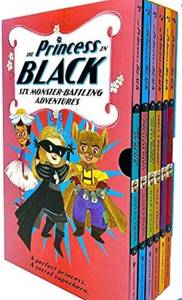 lot 39138 image: Princess In Black 6 Books Children Set Paperback By Shannon Hale & Dean Hale