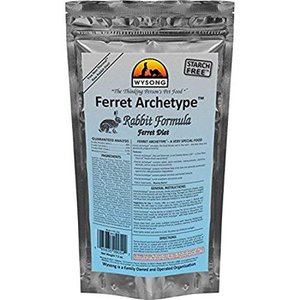 lot 39151 image: Wysong Ferret Archetype Rabbit Formula - Raw Ferret Food - 7.5 Ounce Bag