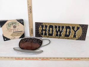 lot 335 image: 3 - Decor Wall Art