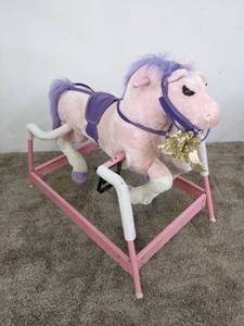 lot 344 image: Happy Trails Spring Rocking Horse Ride On Horse and Sounds