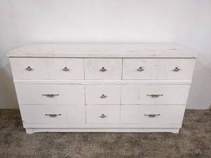 lot 382 image: Wood Dresser