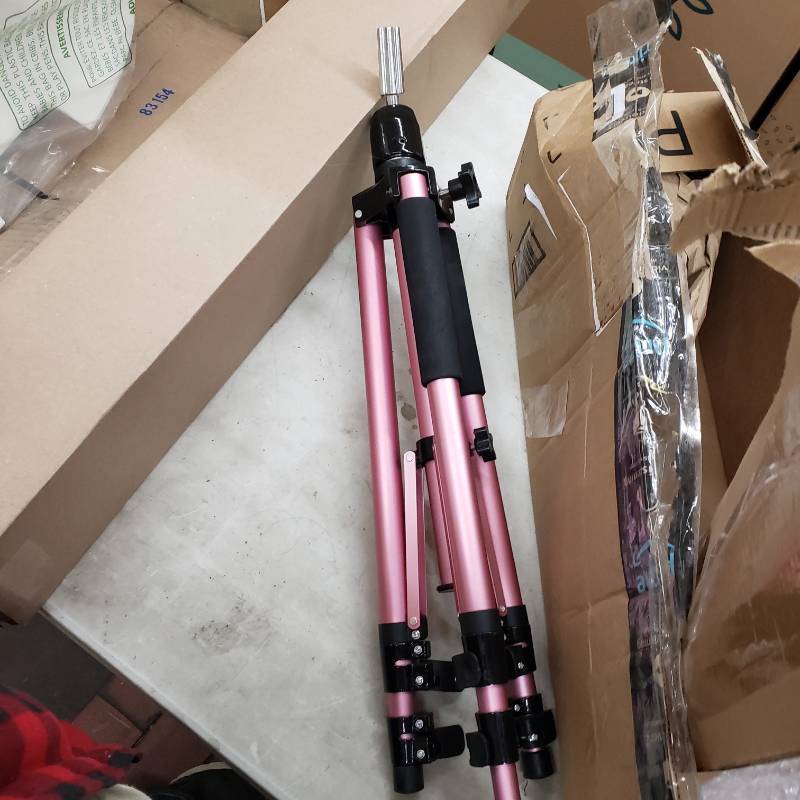 lot 31769 image: GRX Upgraded Heavy Duty Tripod - Pink