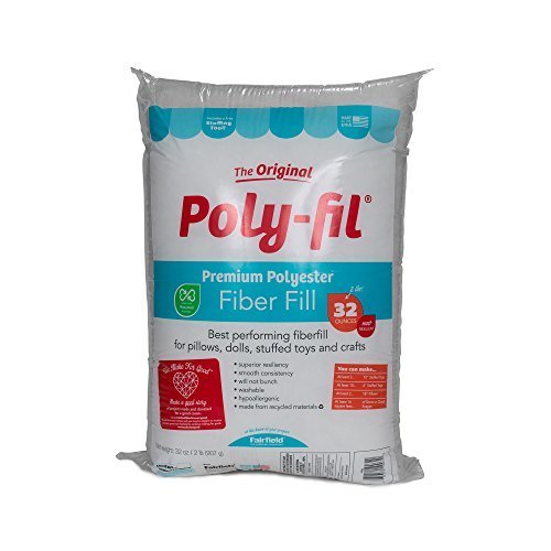lot 31819 image: Fairfield Poly Fil Premium Fiber Fill, 32-Ounce