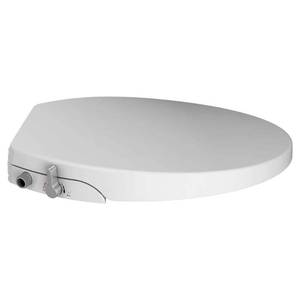 lot 30028 image: American Standard AquaWash Elongated Slow Close Bidet Seat in White